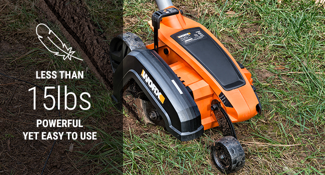 lawn edger. electric lawn edger. garden edger. lawn edging tool. grass edger. battery powered