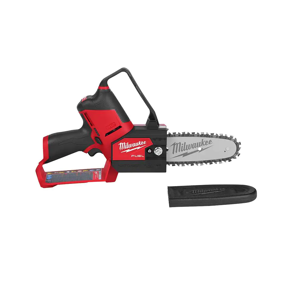 Milwaukee 2527-20 M12 FUEL 6 in. 12-Volt Lithium-Ion Brushless Electric Cordless Pole Saw Pruning Saw HATCHET (Tool-Only)